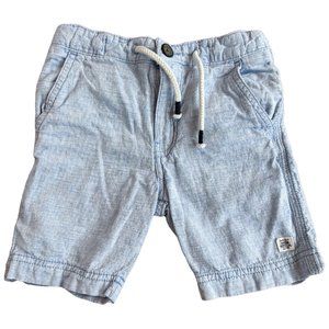 L.O.G.G H&M Toddler Boys Linen Blend Shorts Size 4-5Y Preowned